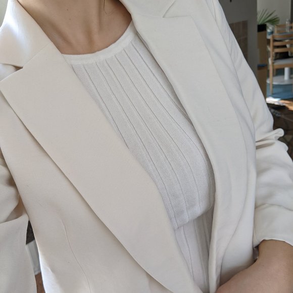 Cream blazer - Picture 3 of 5